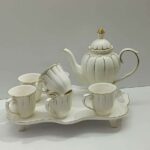Tea set with tray