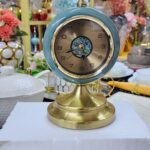 American Vintage Ceramic Fashion Desk Clock European Creative Desk Clock Home Furnishing TV Cabinet Clock