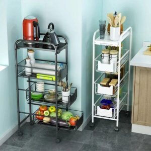 4-Tier Multi-Purpose Trolley