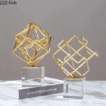 office decor crystal glass base