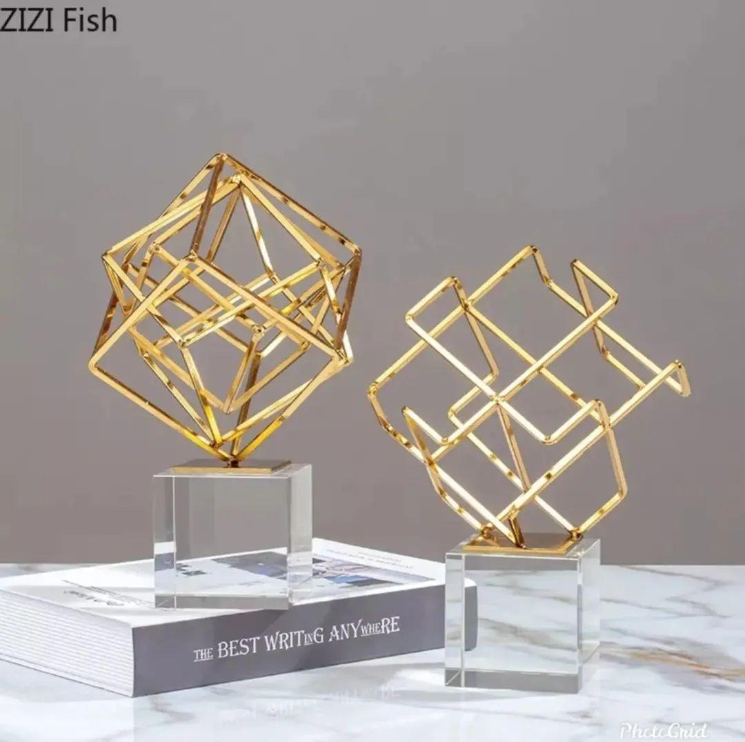 office decor crystal glass base