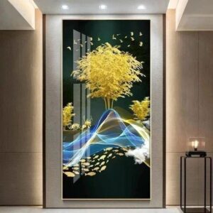Modern Crystal Porcelain Decorative Wall Art