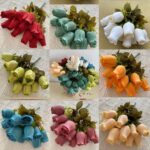 9 Head Rose Bunch  Artificial Flower