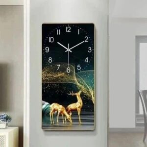 Crystal Porcelain Decorative Wall Clock