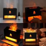 Flame Aromatherapy Salt Stone Air Humidifier