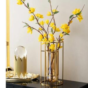 Luxury Transparent Glass Flower Vase