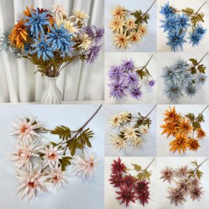 Lotus Chrysanthemum Artificial Flowers