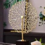 Gold Coral Sculpture