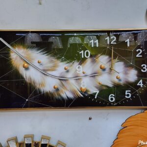 Crystal Porcelain Decorative Wall Clock