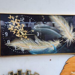 Crystal Porcelain Decorative Wall Clock