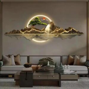 Big 3D Landscape Mural Decorative Wall Art