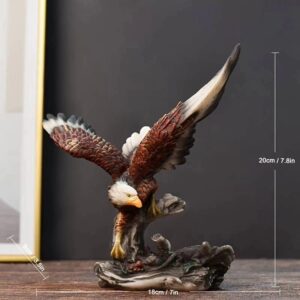 Modern Eagle Figurines Sculpture