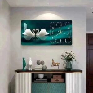 Crystal Porcelain Decorative Wall Clock