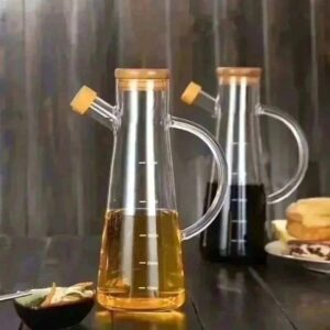 Oil dispenser, oil jar, oil storage