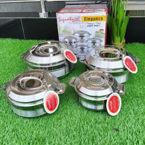 4 pcs signature hot pots