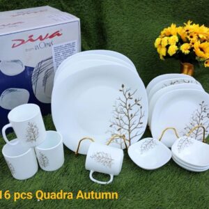 16 pcs Quadra Square Dinner set