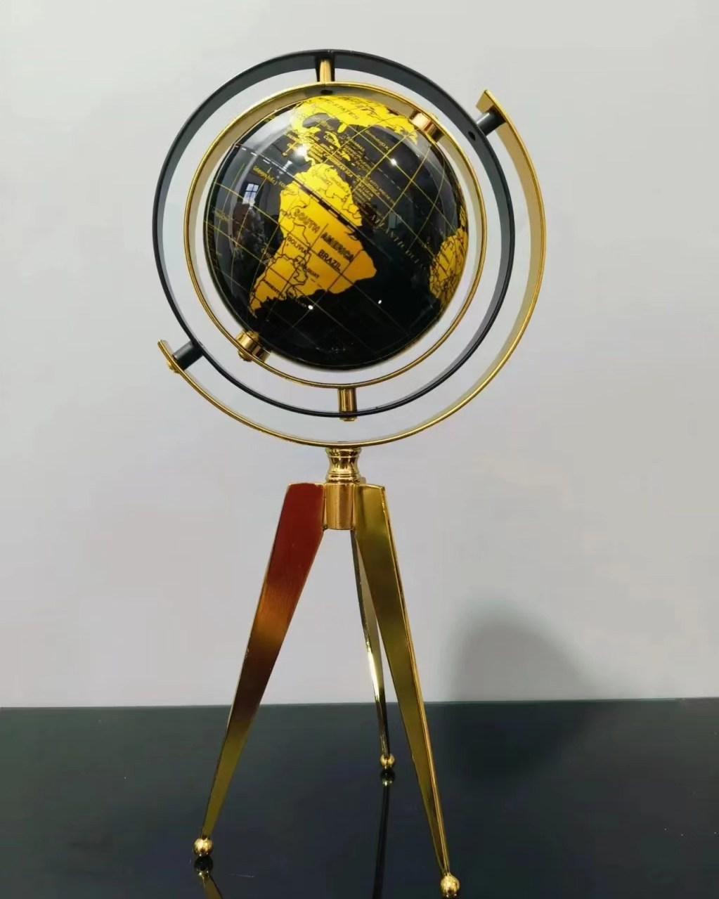 Abstract table top globe