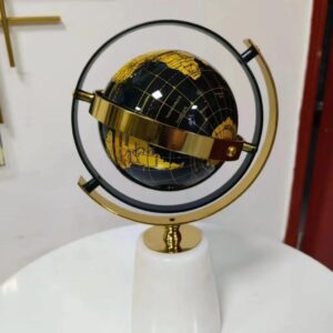 Marble base globe