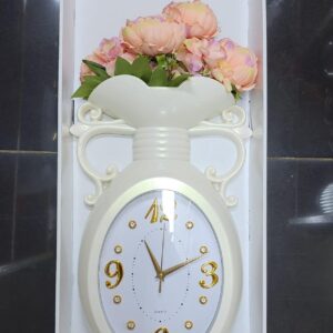 vase wall clock