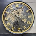 moving gears vintage clock