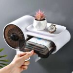 Bathroom tissue holder