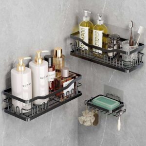 3 pcs bathroom organizer set