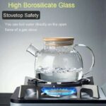Heat resistant  glass coffee kettle