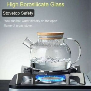 Heat resistant  glass coffee kettle