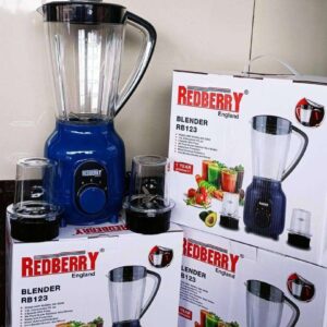 Redberry 3 In 1 Blender,grinder And Mincer 1.5LTRS