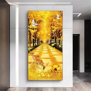 Modern Crystal Porcelain Decorative Wall Art