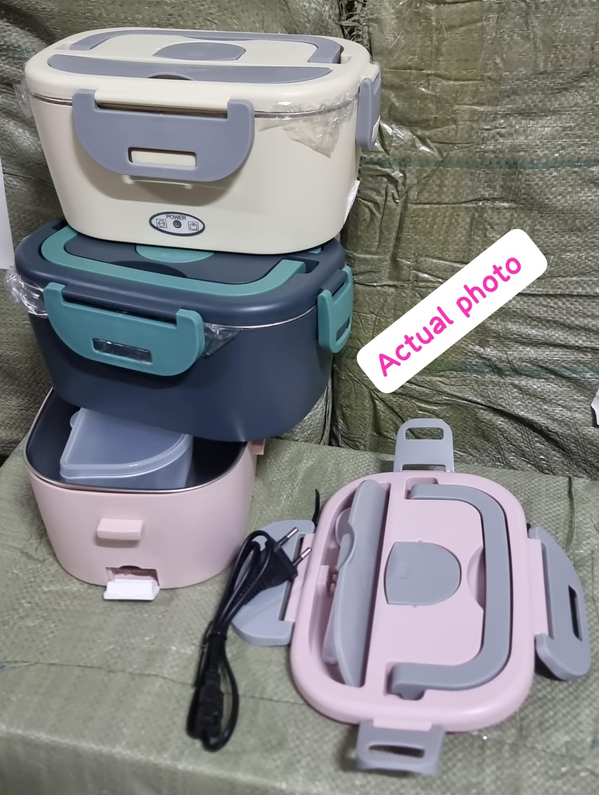 ELECTRIC LUNCH BOX(stainless steel insert)