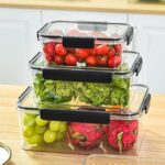 Clear Acrylic Food Storage Containers