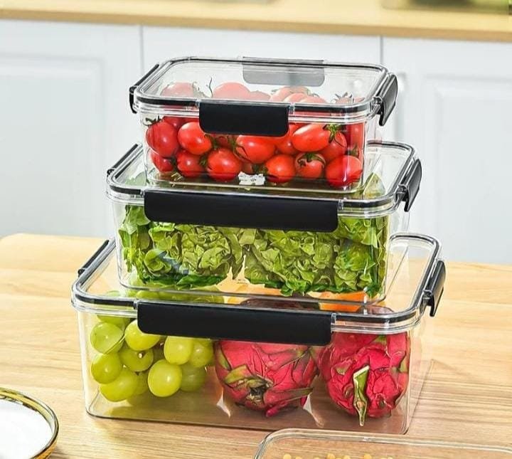 Clear Acrylic Food Storage Containers
