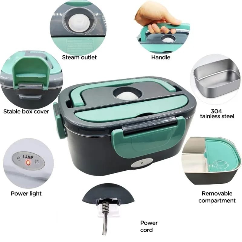 ELECTRIC LUNCH BOX(stainless steel insert)