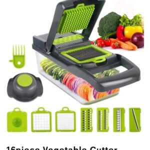 16 in 1 Multifunctional Vegetable Cutter Vegetable Chopper Mandoline Slicer Vegetable Slicer Grater Set