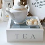 Bamboo Tea Bag Organizer