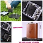 Hip Whisky Flask, Liquor Bottle With 2 Tot Cup/Gift Set