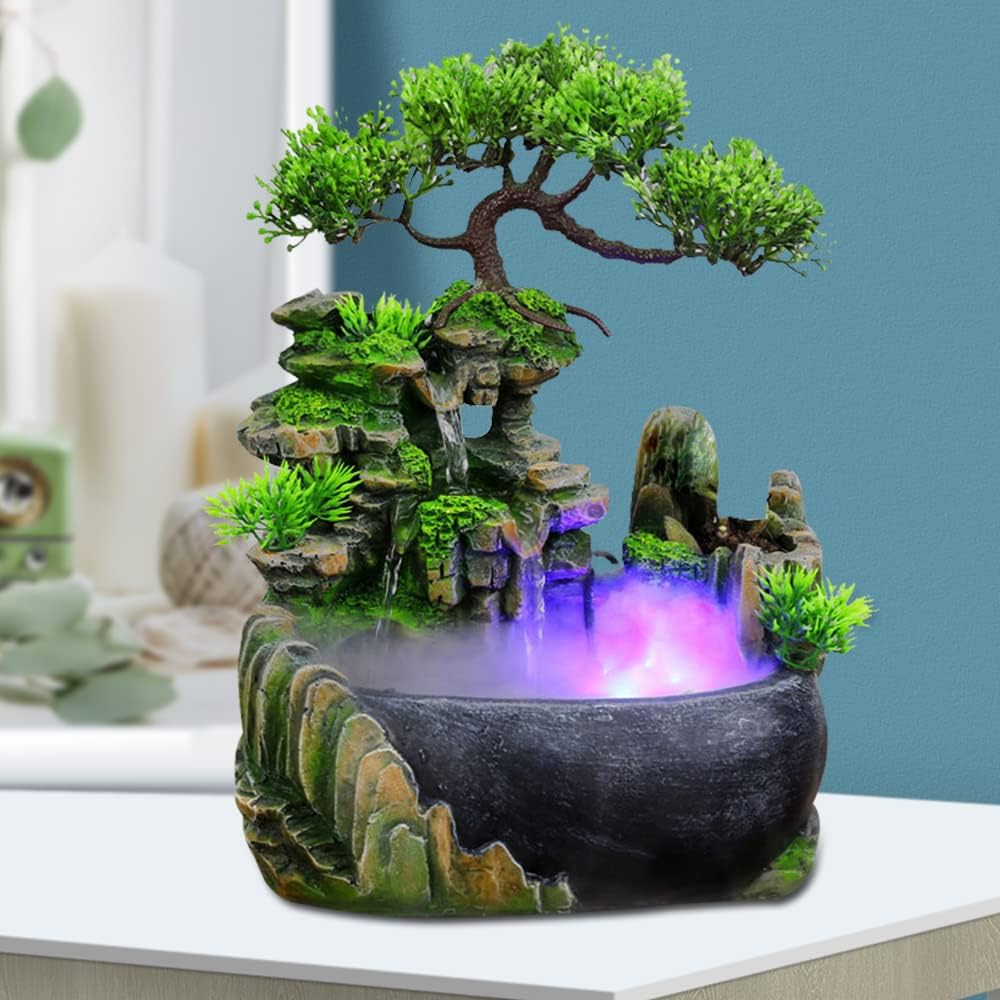 Table top water fountain